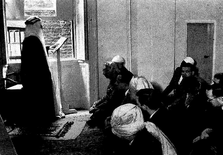 Early prayer gathering, East London, c.1970s